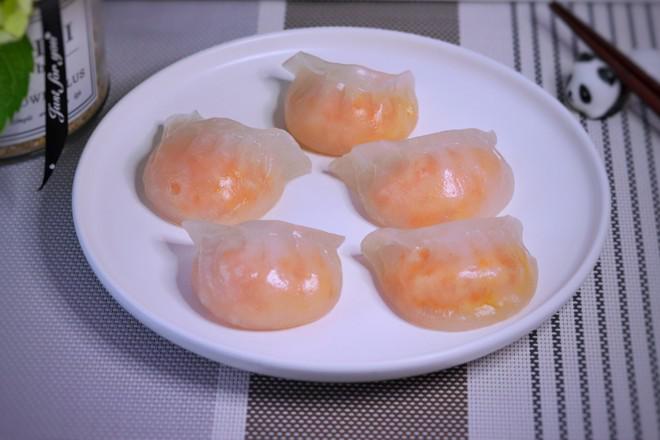 水晶蝦餃的做法-咸鮮味蒸菜譜