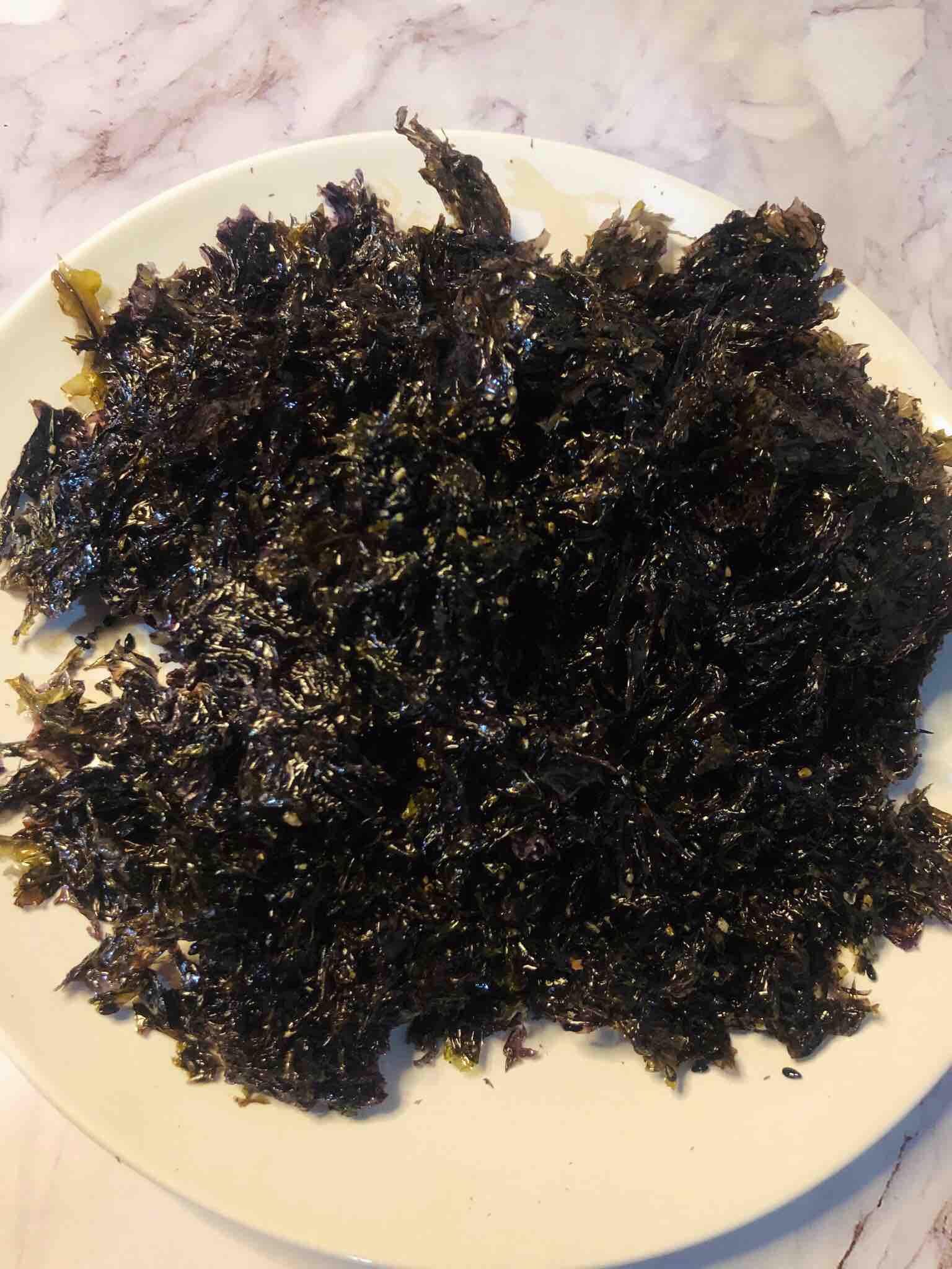 香脆芝麻海苔的做法-咸鮮味炒菜譜