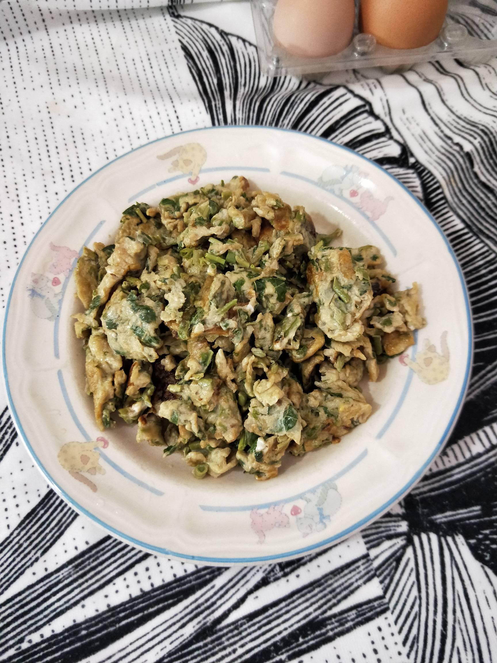 香椿炒蛋的做法-家常味炒菜譜