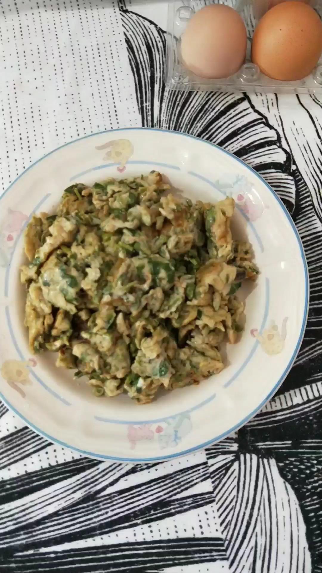 香椿炒蛋的做法-家常味炒菜譜