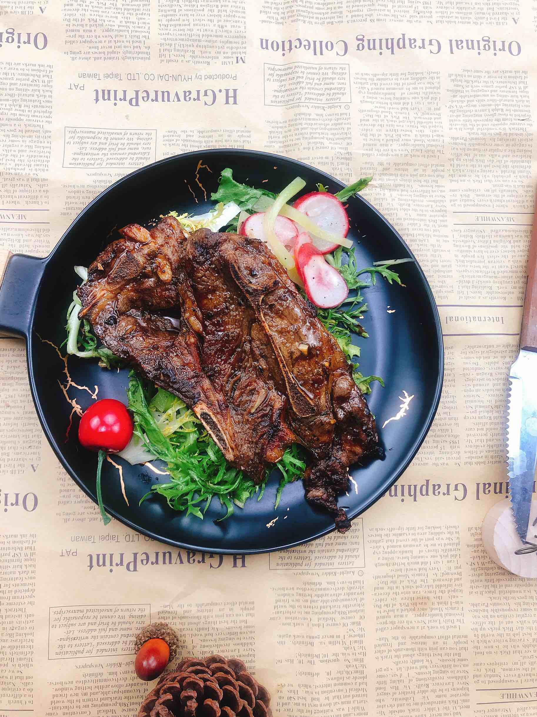 媽媽最?lèi)?ài)的菜 | 蒜香烤羊排的做法-家常味烤菜譜