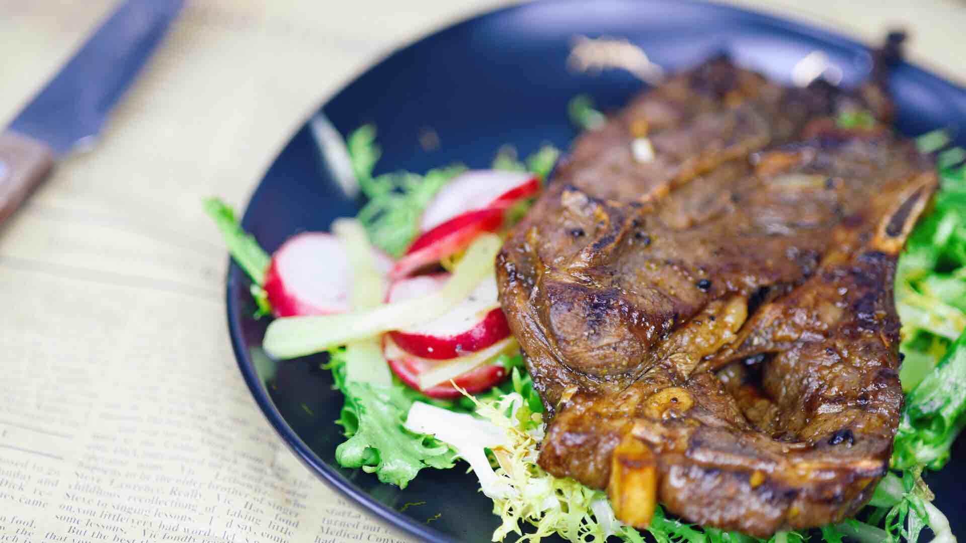 媽媽最?lèi)?ài)的菜 | 蒜香烤羊排的做法-家常味烤菜譜