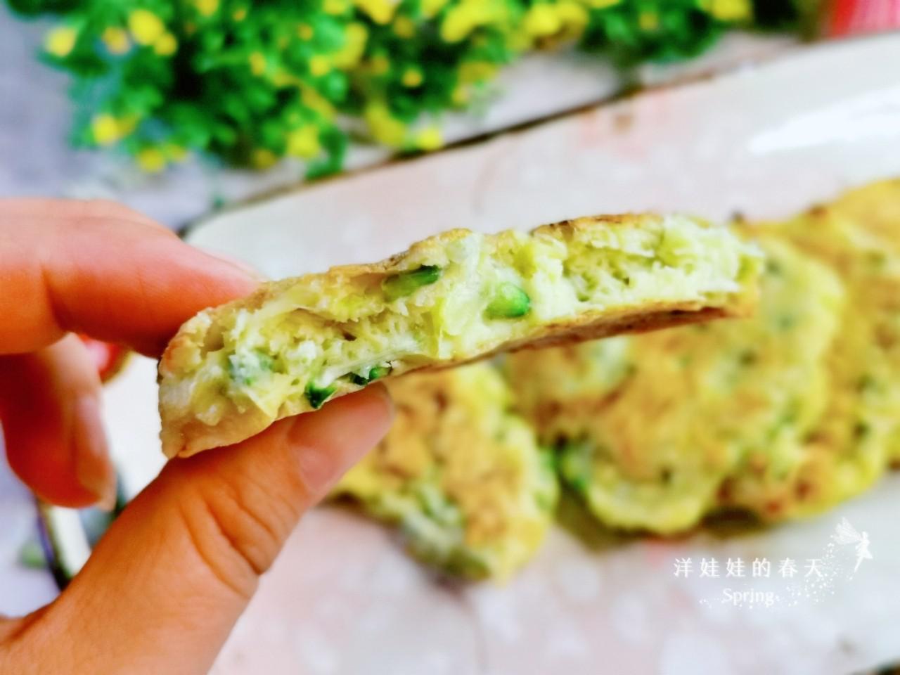 槐花系列之槐花雞蛋餅的做法-咸鮮味煎菜譜