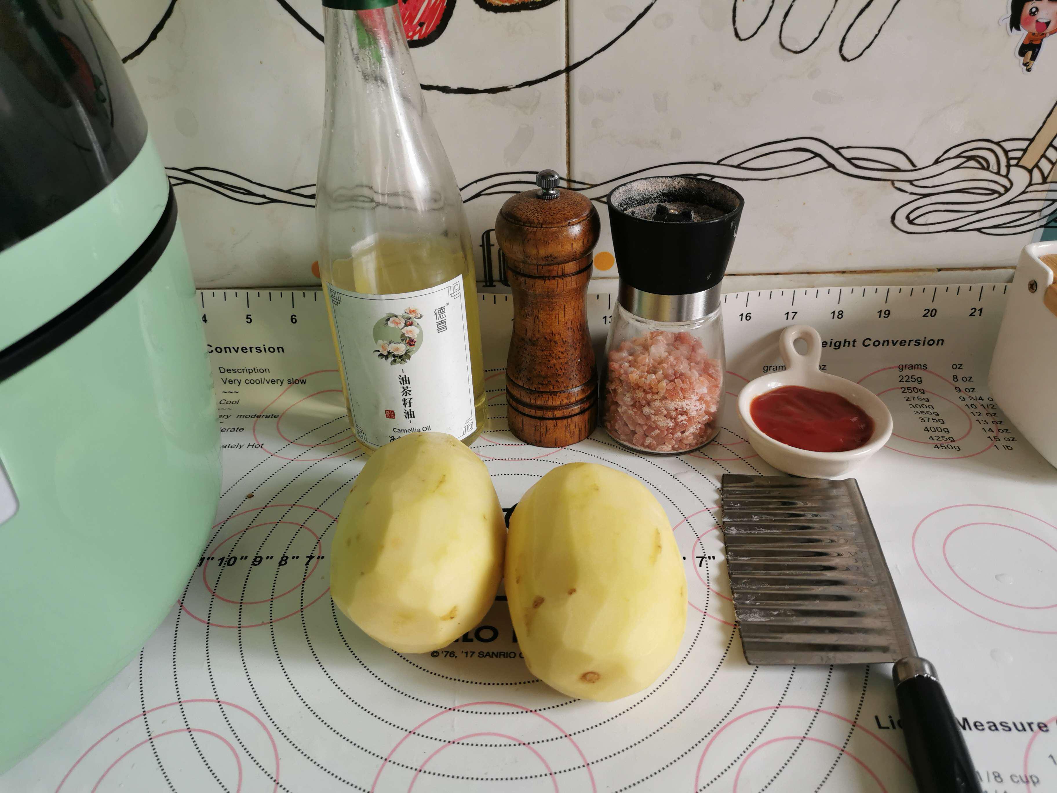 黑椒薯條的做法-黑椒味烘焙菜譜