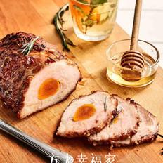 咸蛋叉燒肉的做法-家常味烤菜譜