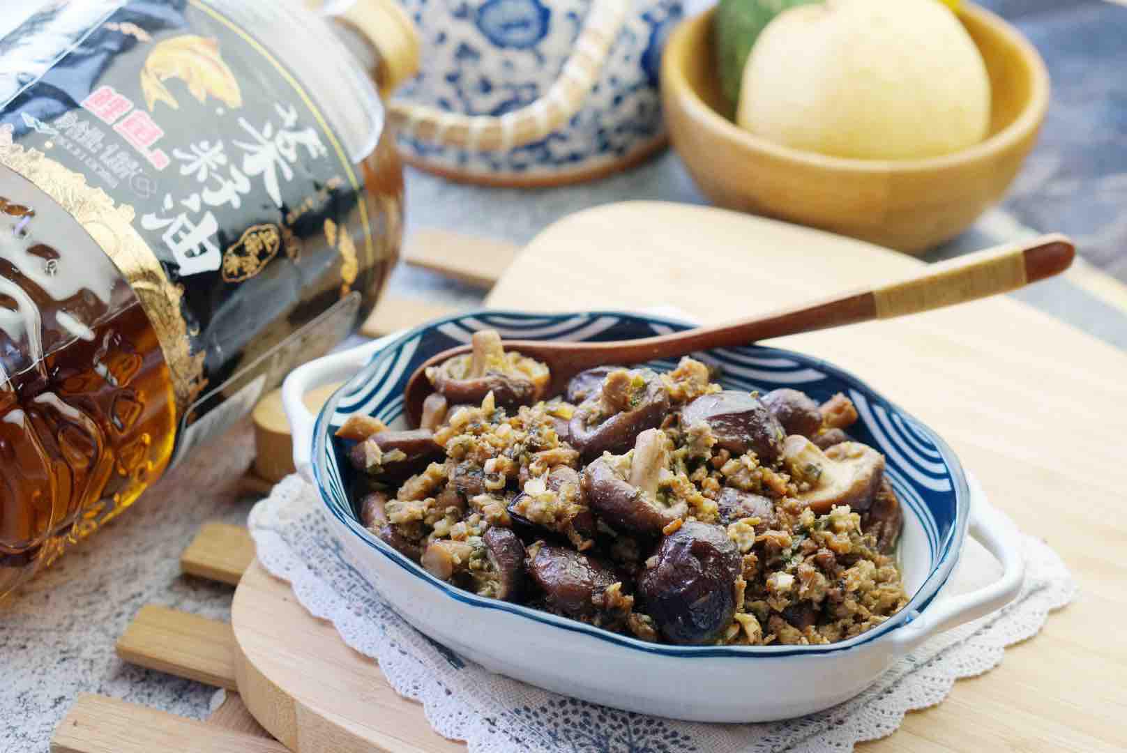 肉沫小香菇。的做法-家常味炒菜譜