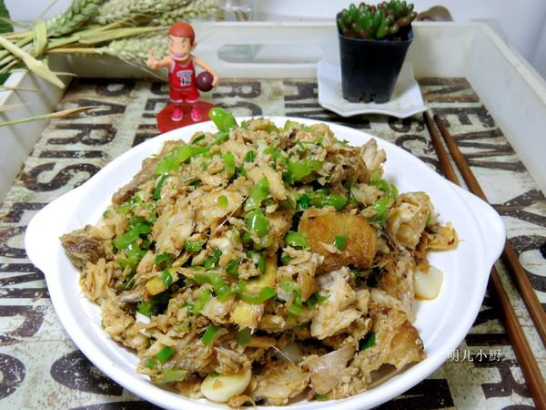 辣椒炒魚渣的做法-香辣味炒菜譜