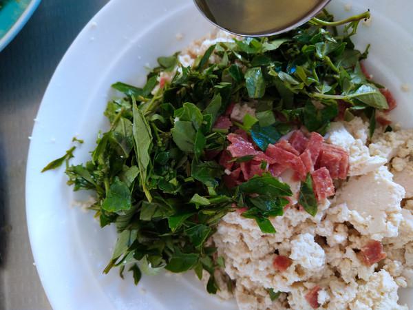 花椒芽拌豆腐的做法-家常味拌菜譜