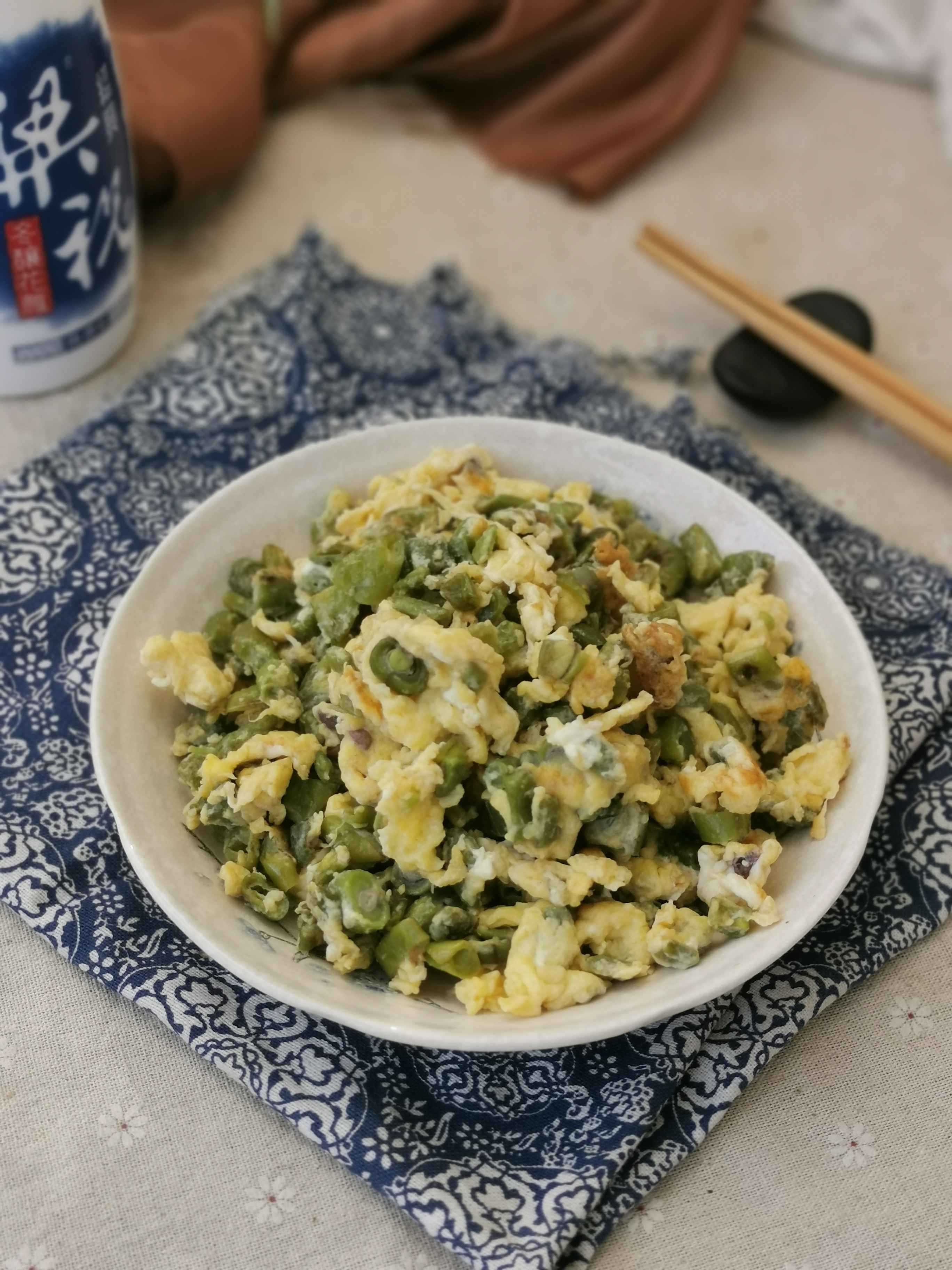 豆角炒雞蛋的做法-家常味炒菜譜