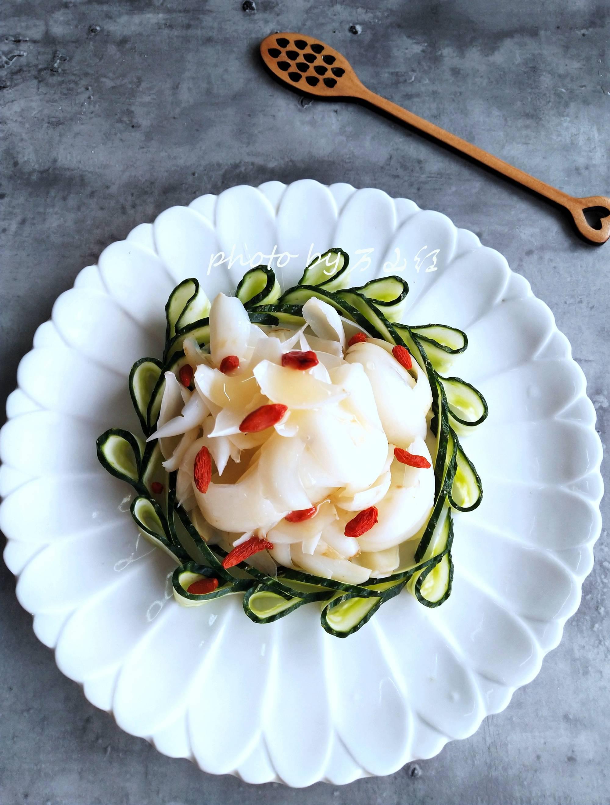 蜜汁鮮百合的做法-甜味拌菜譜