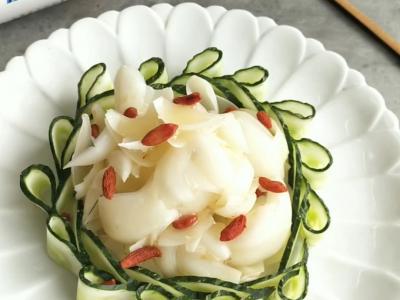蜜汁鮮百合的做法-甜味拌菜譜