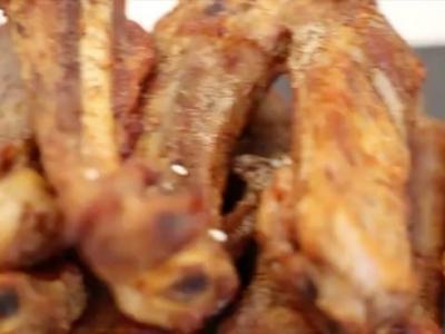 雙拼焗烤排骨的做法-咸鮮味烤菜譜