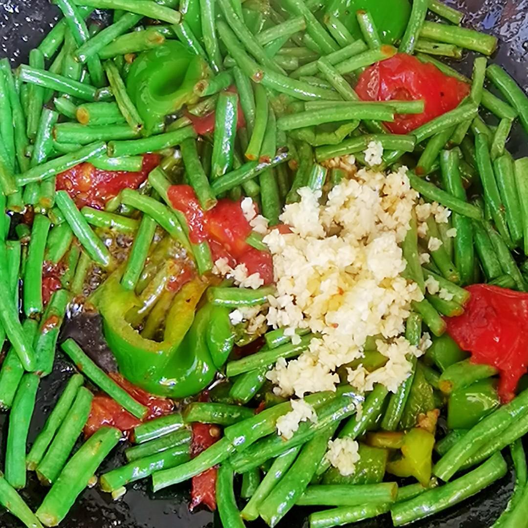 素炒豇豆角的做法-咸鮮味炒菜譜