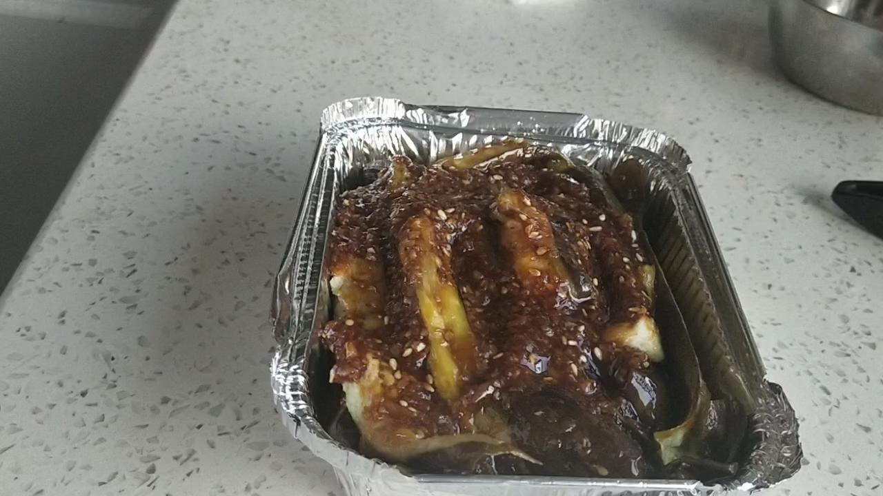特味錫紙烤茄子的做法-咸鮮味烤菜譜