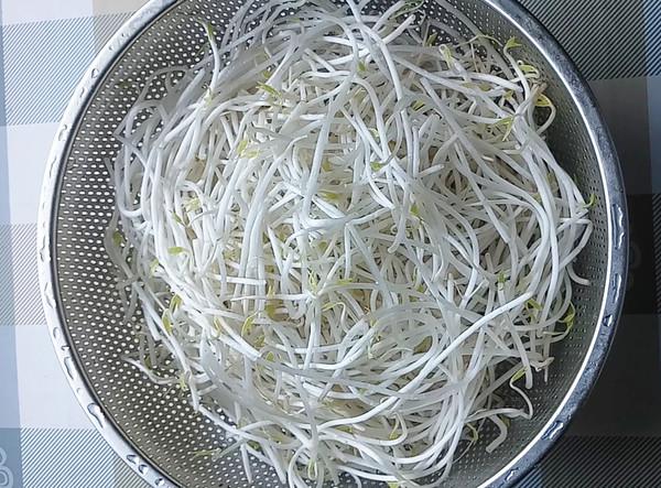 涼拌綠豆芽的做法-酸辣味拌菜譜