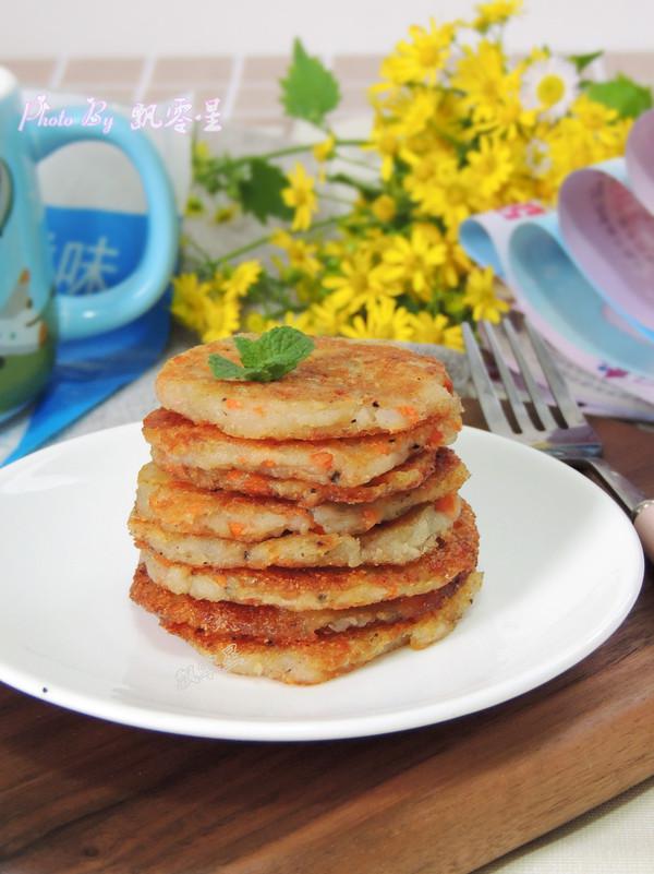 土豆鱈魚餅的做法-家常味煎菜譜