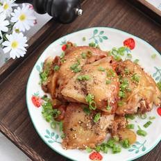 照燒雞腿的快手家常做法,簡易二步,輕輕松松做出色澤誘惑的雞腿的做法-酸清甜味燜食譜