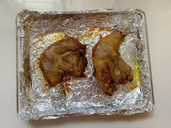 空氣烤雞腿的做法-咸鮮味烤菜譜