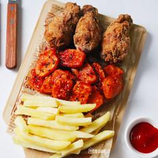 炸雞套餐的做法-家常味炸菜譜