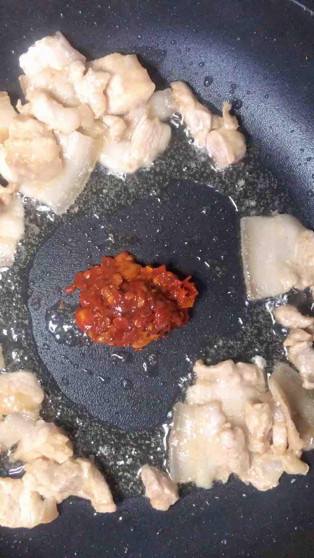 茭白炒肉的做法-家常味炒菜譜