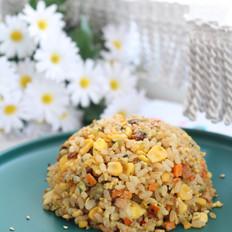 這款蛋炒飯，顏值與味道并存，不怕小朋友不愛吃飯了的做法-家常味炒菜譜