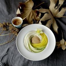 沒有一顆面粉的三絲拌“面”的作法-其他口味拌菜譜