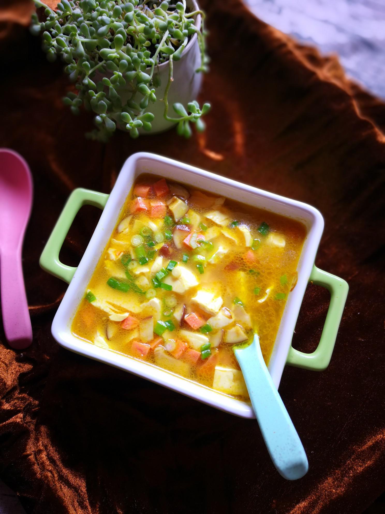 咖喱嫩豆腐的做法-咖喱味燉菜譜