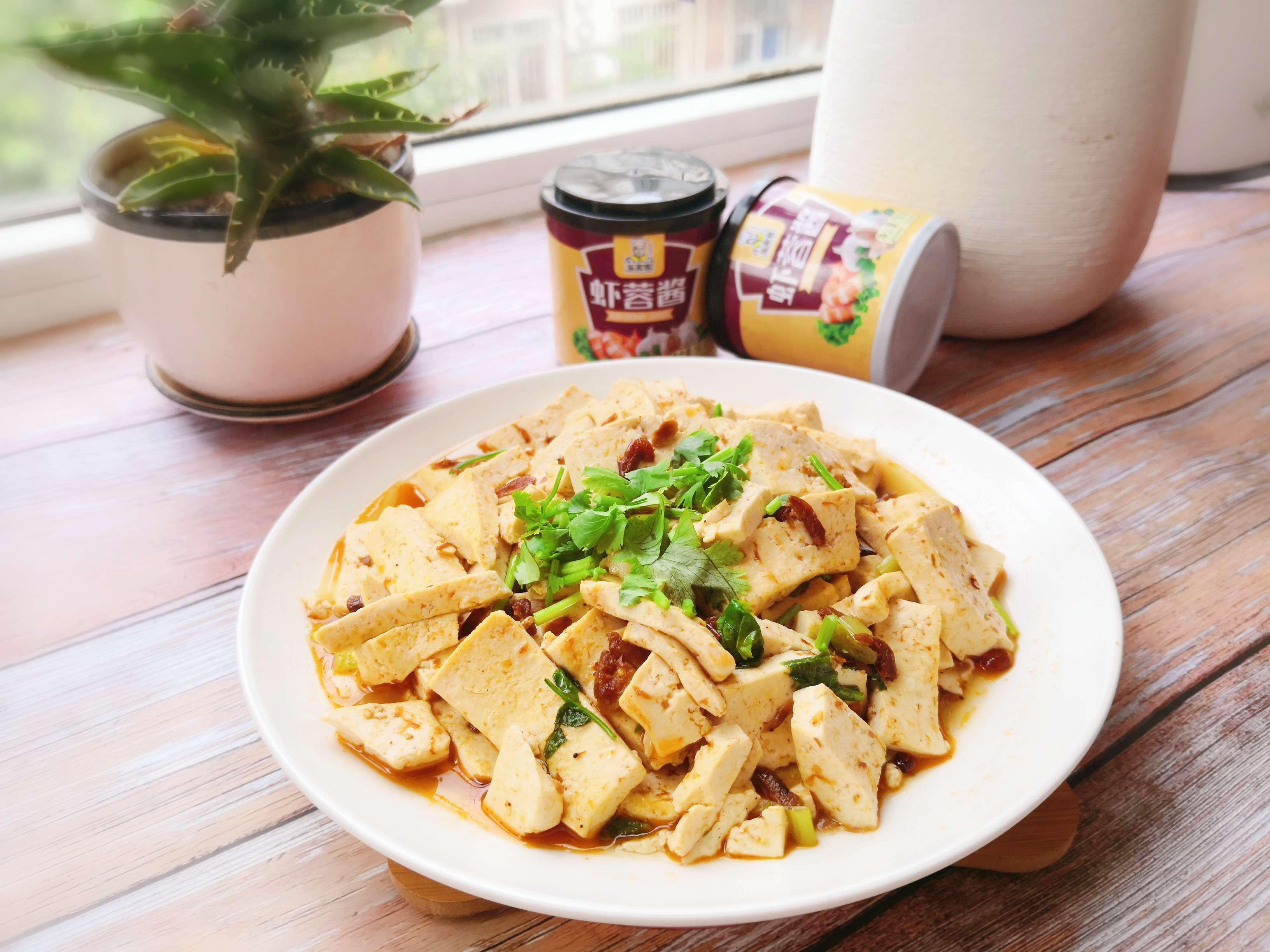 蝦蓉豆腐的做法-香辣味燉菜譜