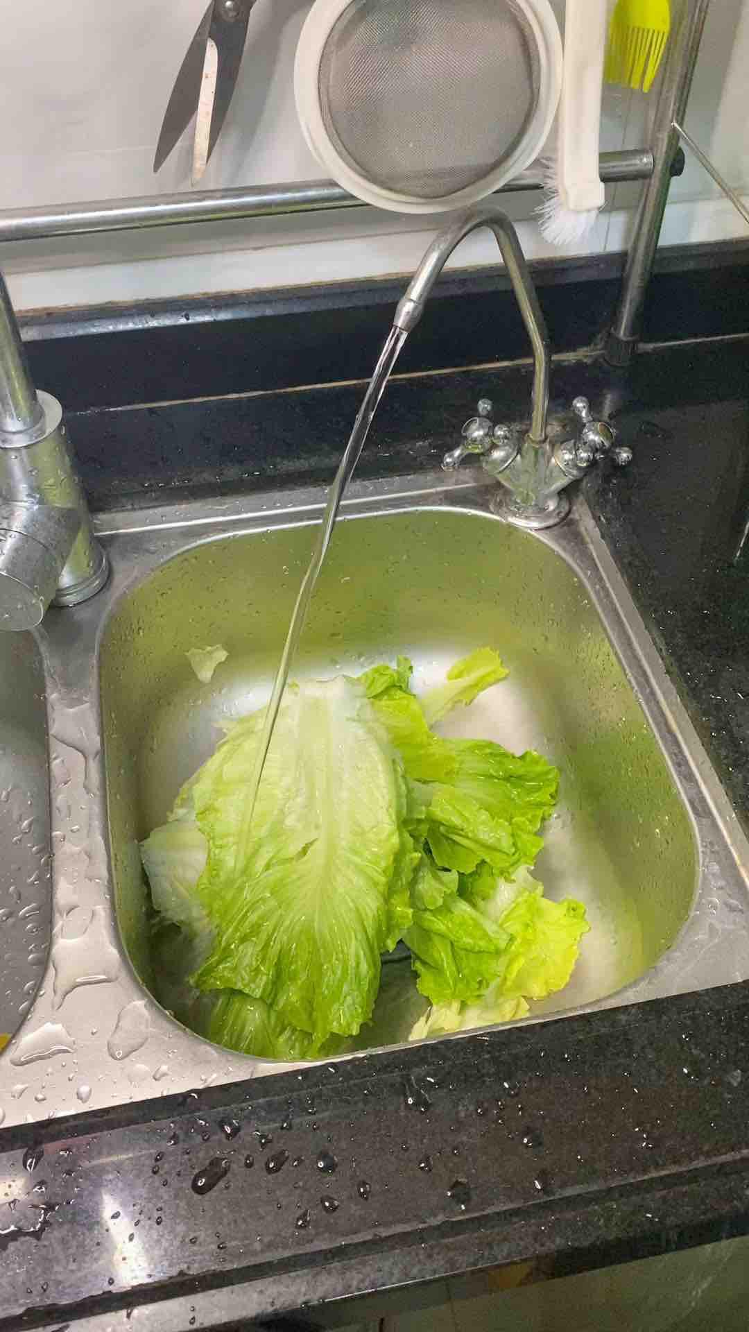 一分鐘快手萬能醬汁淋生菜的做法-家常味煮菜譜