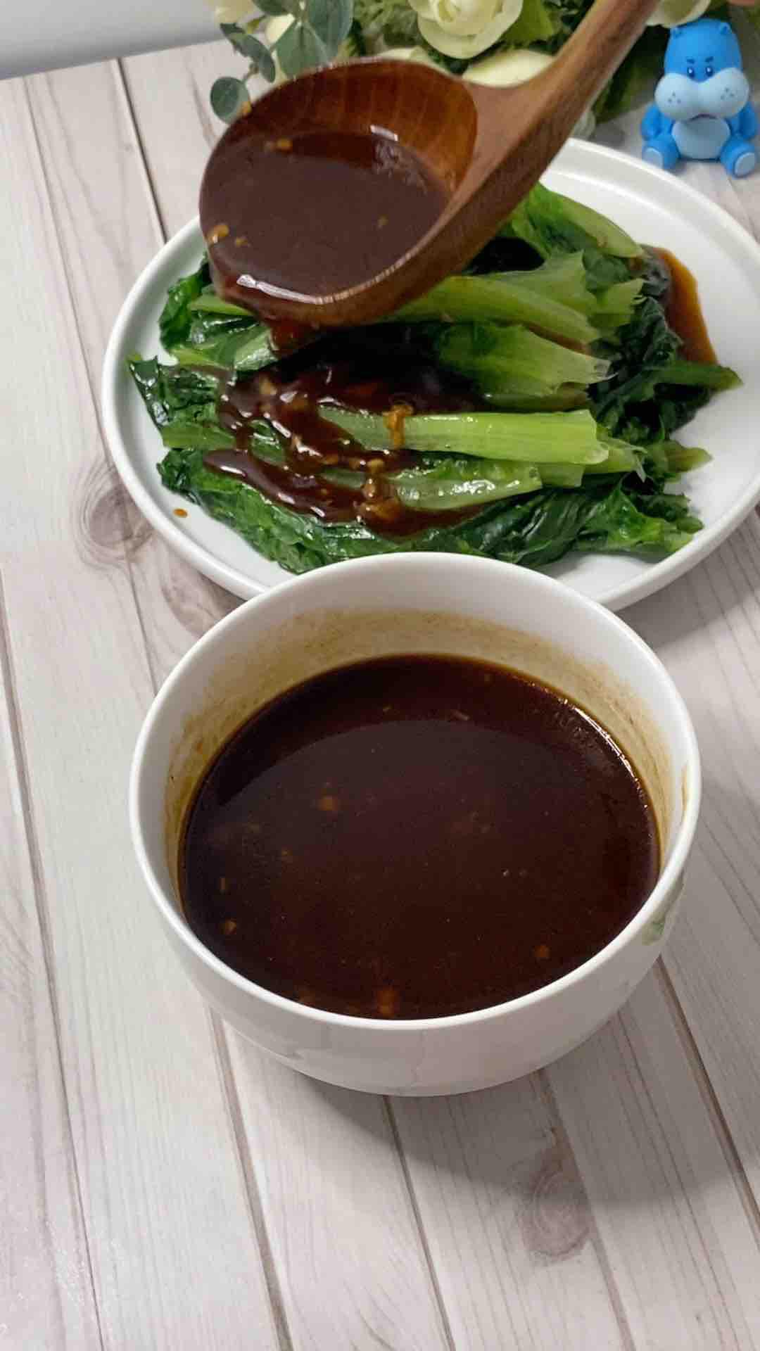 家常菜，醬拌油麥菜的做法-家常味煮菜譜