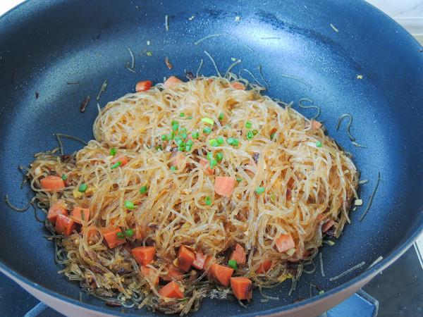 蝦醬炒粉絲的做法-家常味炒菜譜