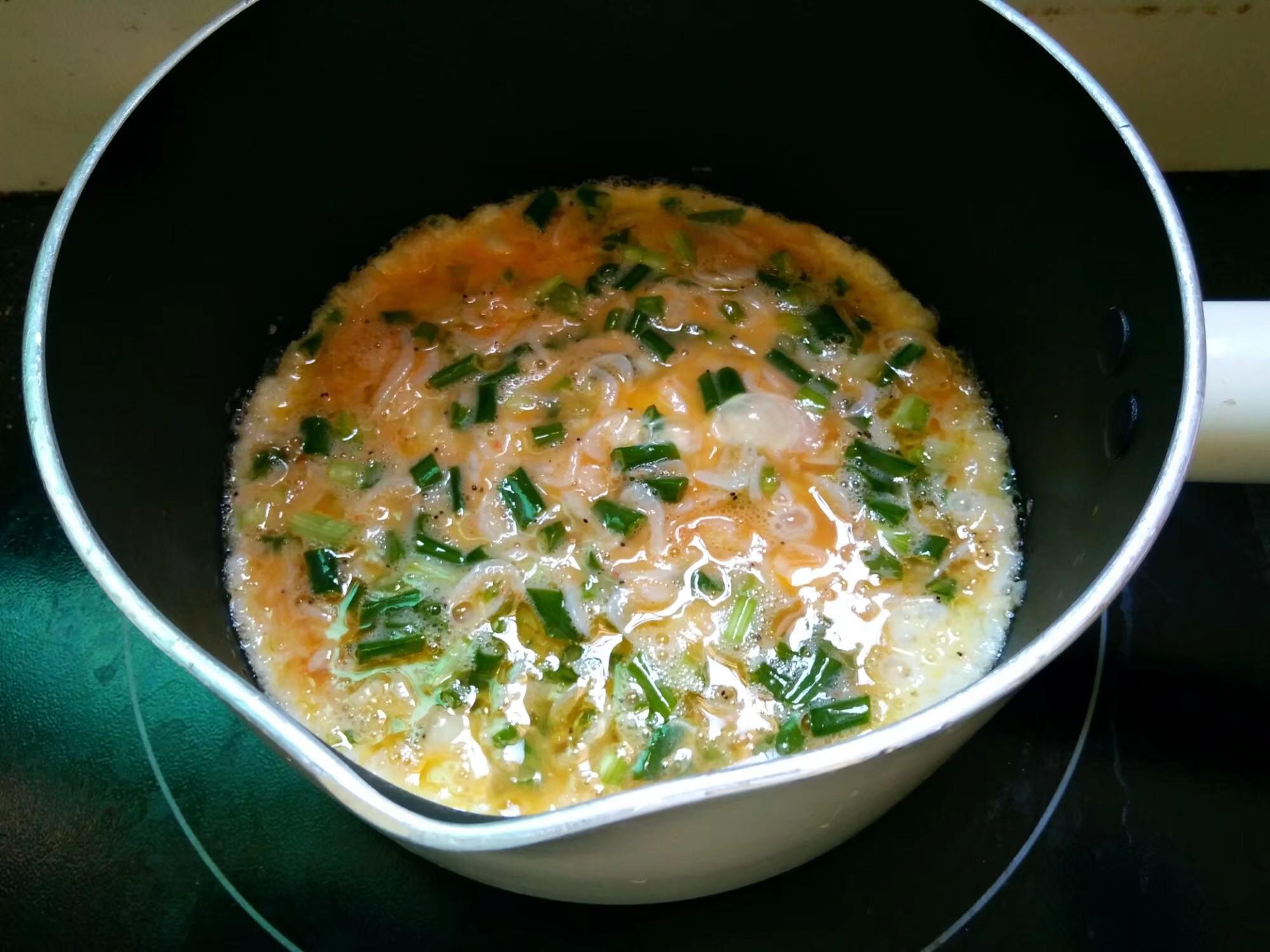 茶油蝦皮炒蛋的做法-家常味炒菜譜