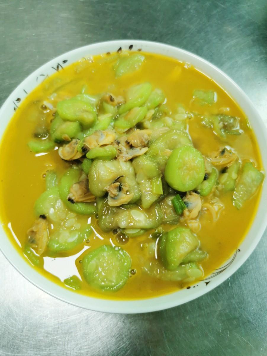 絲瓜炒蛤蜊肉的做法-家常味炒菜譜
