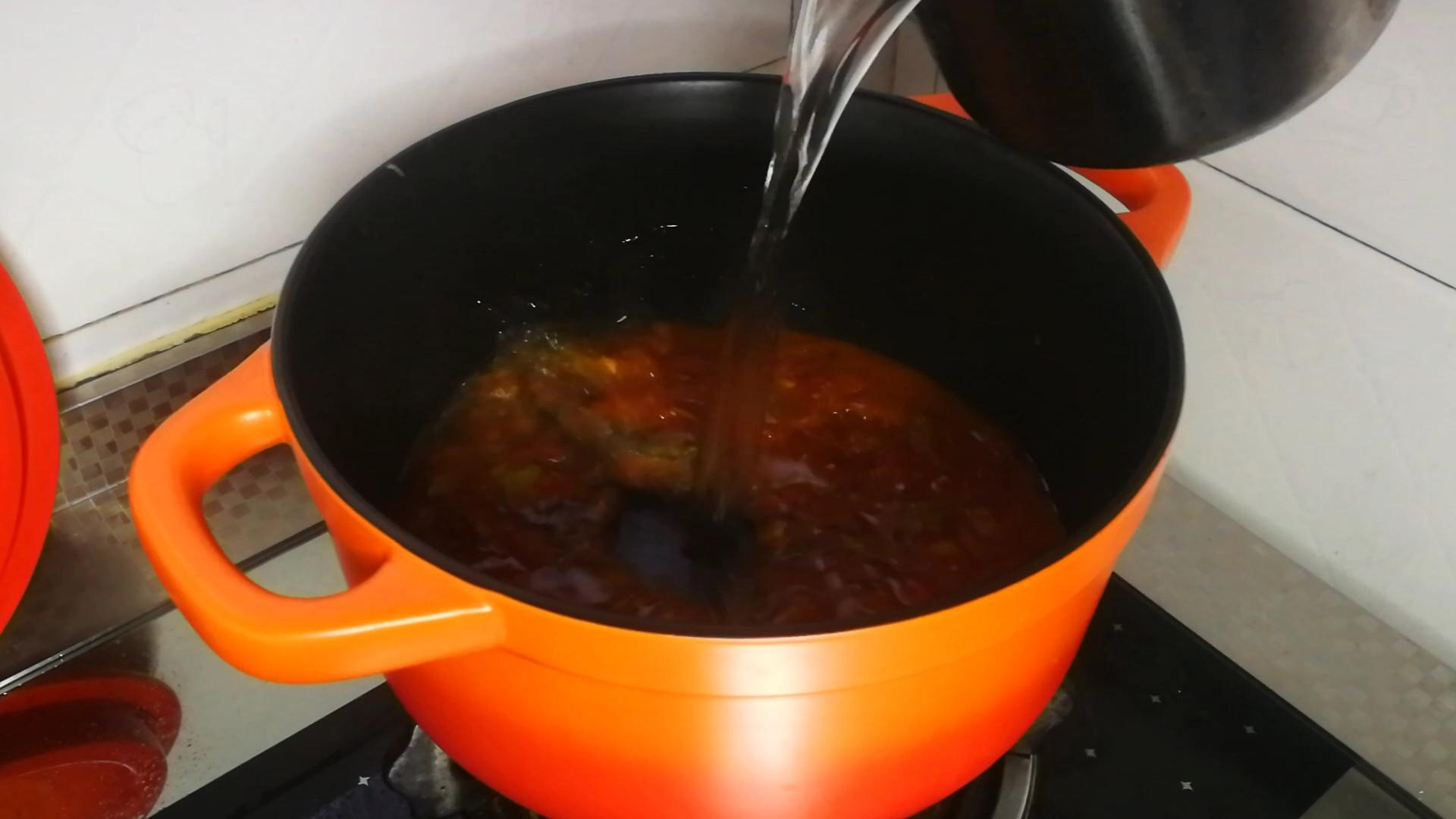 茄汁肥牛的做法-酸甜味煮菜譜