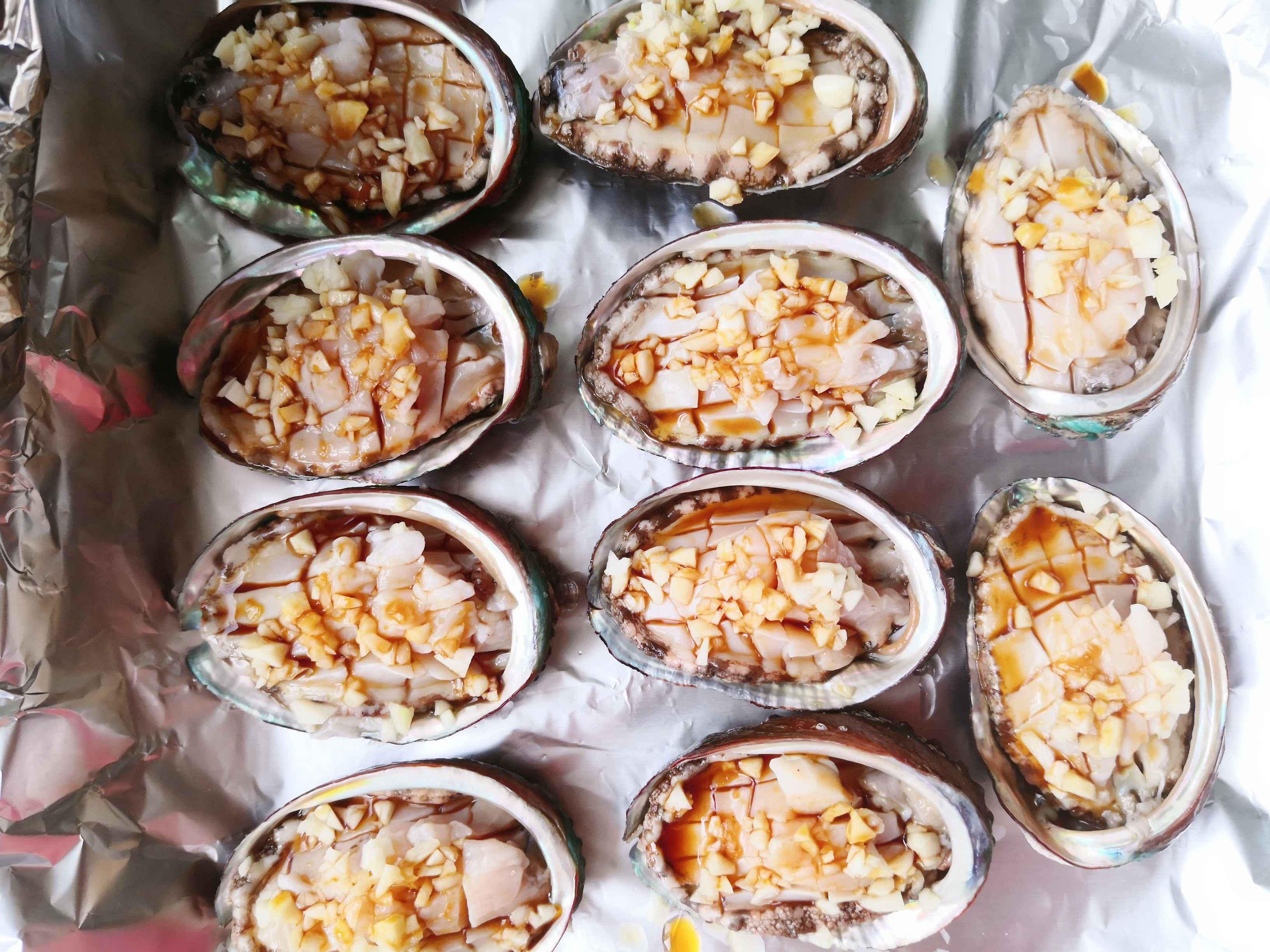 烤鮑魚的做法-咸鮮味燒菜譜