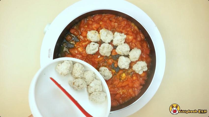 酸甜可口豬肉丸的做法-家常味煮菜譜