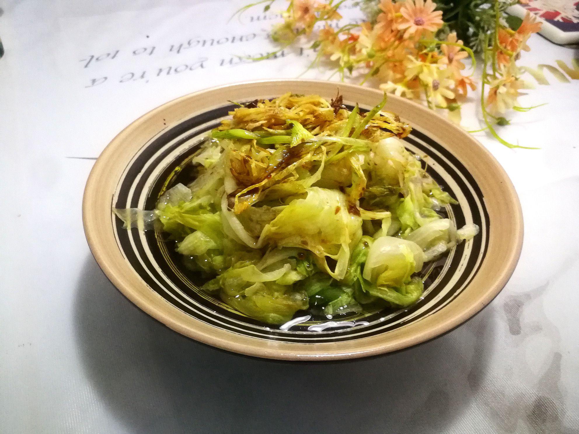 白灼生菜的做法-家常味灼菜譜