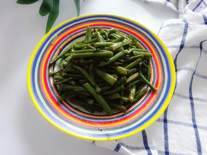 小炒豇豆的做法-家常味炒菜譜