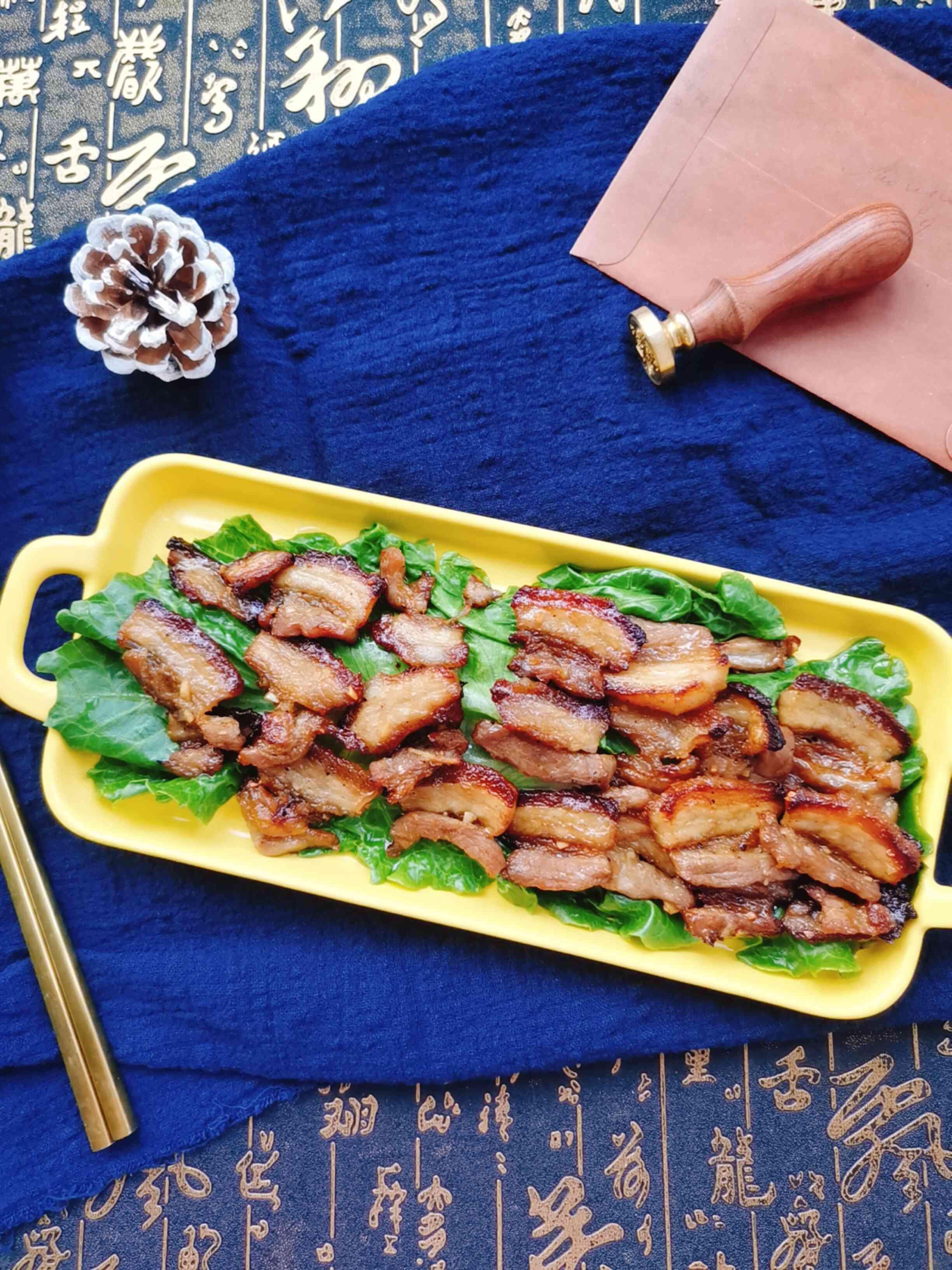 榴蓮醬烤五花肉的做法-咸鮮味烤菜譜