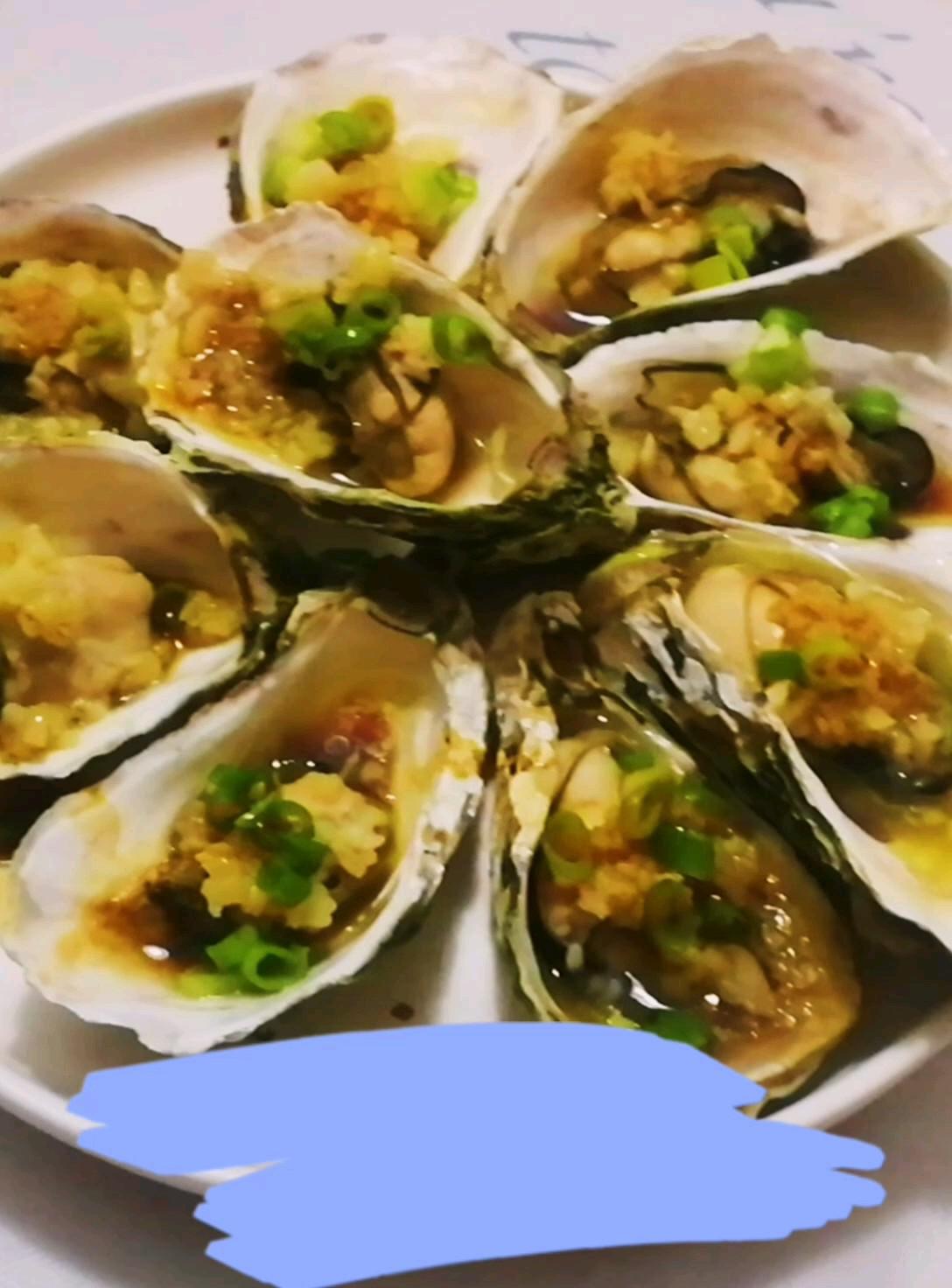 蒜蓉生蠔的做法-咸鮮味蒸菜譜