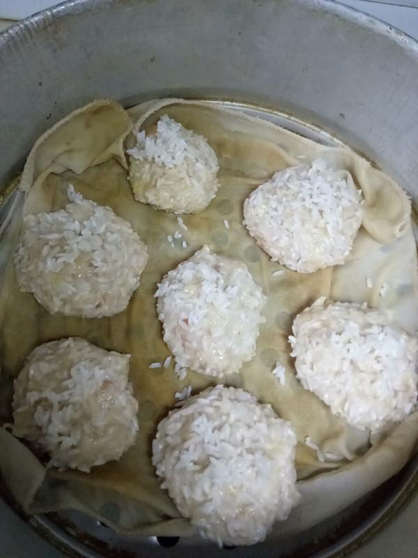 蒸葫蘆糯米丸子的做法-咸鮮味蒸菜譜