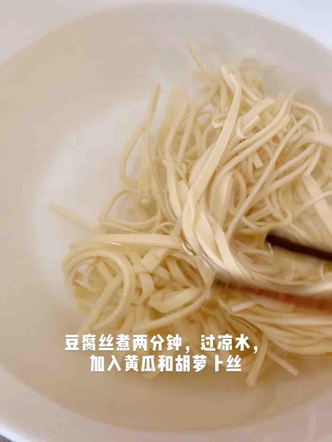 涼拌豆腐絲的做法-香辣味拌菜譜