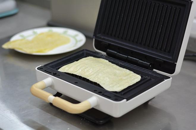 空心餅夾烤肉的做法-黑椒味烙菜譜