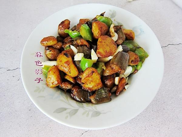 #最美不過(guò)中秋味#非油炸地三鮮的做法-家常味炒菜譜