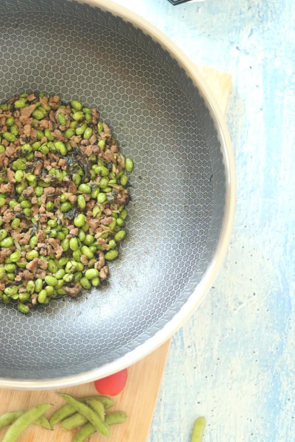 橄欖菜肉末毛豆的做法-家常味炒菜譜