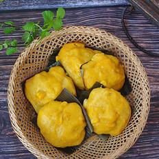 苞米南瓜蒸糕的做法-甜味蒸菜譜