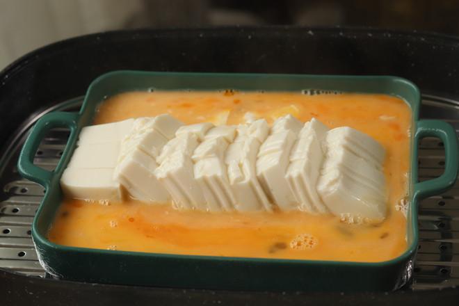 豆腐抱蛋/海苔豆腐的做法-咸鮮味煎菜譜