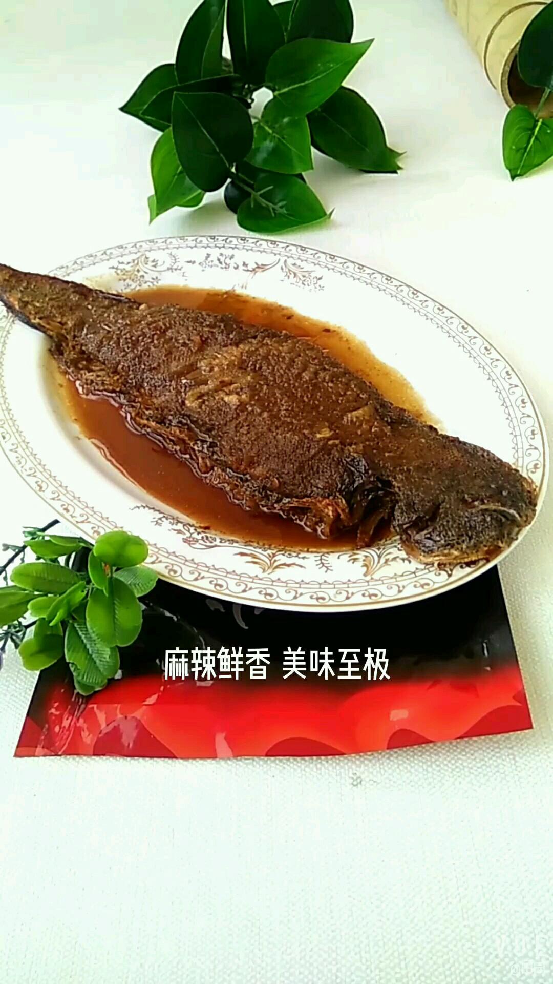 麻辣比目魚的做法-麻辣味燒菜譜