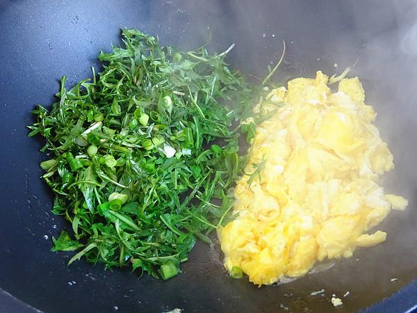 婆婆丁炒雞蛋的做法-咸鮮味炒菜譜