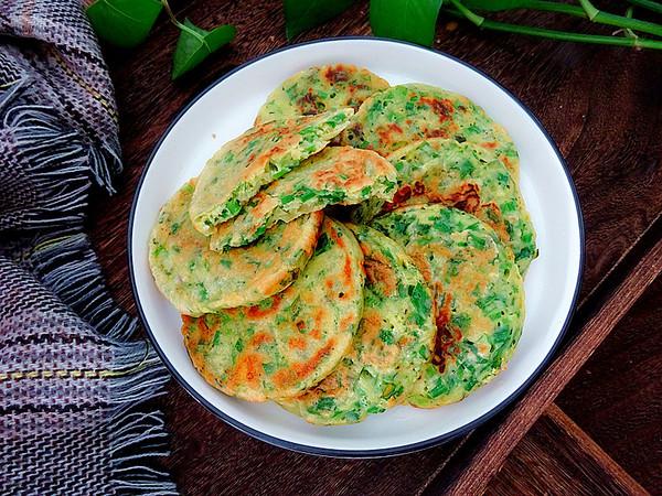 韭菜雞蛋餅的做法-咸鮮味烙菜譜